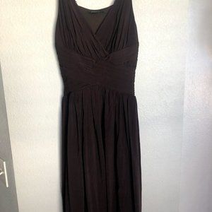 BCBG Max Azria Form-Fitting Brown Dress - Sz M